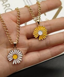 Sunflower NecklaceJewelleriesFashion-Sunflower-Necklace-for-W
