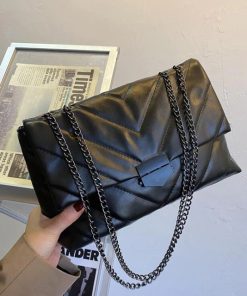 PU Leather Messenger BagHandbagsNew-Casual-Chain-Cro.-ssbody-Bags