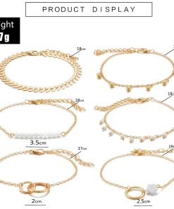 Gold Tassel Bracelet SetJewelleriesTocona-Bohemian-Gold-Tass-el-Brac