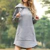 Plus Size Pullover Hoodie DressDresses2021-New-Autumn-Long-Hoodies-Wom