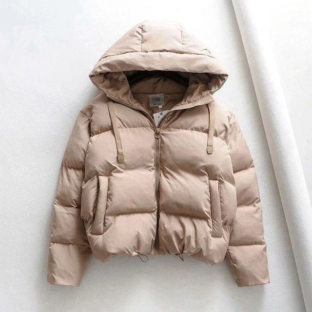 Thick Warm Hooded Jacket – Miggon