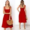 Casual Solid Backless DressDressesLossky-Casual-Solid-Dress-Women
