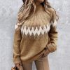 Stunning Warm Knitted SweaterTopsSweater-W.-omen-2021-New-Arrival-L