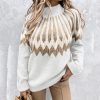 Stunning Warm Knitted SweaterTopsSweater-Women-2021-New-Arrival-L-2