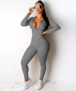 Two Piece TracksuitBottomsTwo-Piece-Set-Tracksuit-Women-Fe