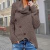 Turtleneck Knitted SweaterTopsWomen-Turtlene-ck-Knitted-Sweater