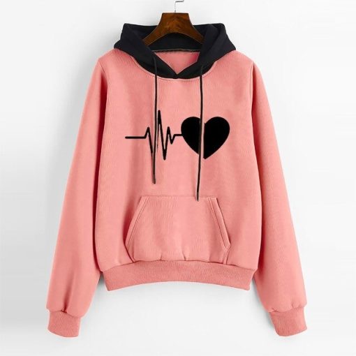 Heartbeat SweatshirtTopsCooeverly-Plus-Size-Hoodie-Women-2
