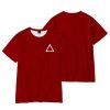 Squid Game Uni-Sex T Shirt – RedSummer-Squid-Game-Men-T-Shirt-3D
