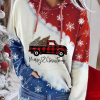 Cute Christmas SweatshirtTopsWomen-s-Autumn-Winter-Long-Sleev
