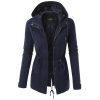 Cotton Hooded Women JacketTopsmainimage1New-Fashion-Cotton-Coat-Long-Sleeves-Hooded-Coat-Zip-Jacket-Waist-Collection-Casual-Sport-Women-Clothes