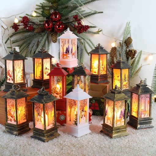 Christmas Decor Snowman Lantern LightGadgetsmainimage1Santa-Claus-Snowman-Lantern-Light-Merry-Christmas-Decor-For-Home-Christmas-Tree-Ornament-Xmas-Gifts-Navidad