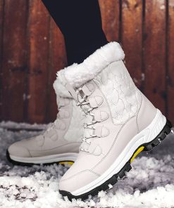 Snow Warm Fur BootsBootsmainimage3LLUUMIU-Women-Winter-Boots-2021-Women-Snow-Boots-Warm-Fur-Winter-Shoes-Non-slip-Lace-Up