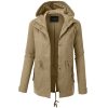 Cotton Hooded Women JacketTopsmainimage3New-Fashion-Cotton-Coat-Long-Sleeves-Hooded-Coat-Zip-Jacket-Waist-Collection-Casual-Sport-Women-Clothes