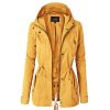 Cotton Hooded Women JacketTopsmainimage4New-Fashion-Cotton-Coat-Long-Sleeves-Hooded-Coat-Zip-Jacket-Waist-Collection-Casual-Sport-Women-Clothes