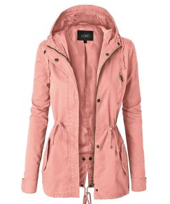 Cotton Hooded Women JacketTopsmainimage5New-Fashion-Cotton-Coat-Long-Sleeves-Hooded-Coat-Zip-Jacket-Waist-Collection-Casual-Sport-Women-Clothes