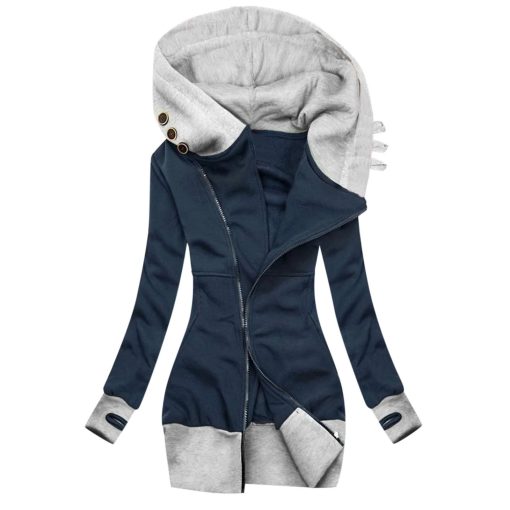 Women’s New Design Hooded JacketTops2021-Hot-Sale-New-Design-Styele