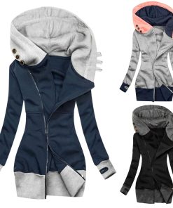 Women’s New Design Hooded JacketTops2021-Hot-Sale-New-Design-sdStyele