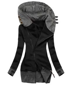 Women’s New Design Hooded JacketTops2021-Hot-Sale-New-Desissgn-Styele