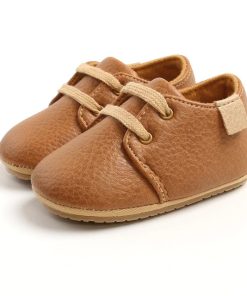 Anti-Slip Toddler Baby ShoesKidsNew-Baby-Shoes-Retro-Leather-Boy