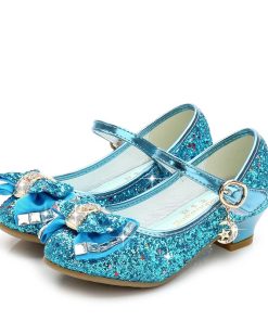 Butterfly Knot Princess SandalsKidsPrincess-Kiddds-Leather-Shoes-for