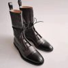 British Comfortable Tie Leather BootBootsSouth-gre-100-British-comforta