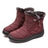 Women’s Waterproof Plush Snow BootsBootsWomen-Boots-Waterprodof-Snow-Boot