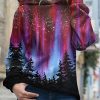 Women’s Forest Print Warm SweatshirtTopsmainimage2Autumn-and-Winter-New-Women-s-Tops-T-Shirts-Printed-Sweatshirt-Hoodie-Mountain-Forest-Print-Long