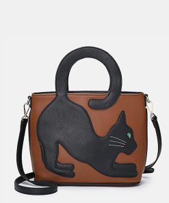 Cat Pattern Handbag Crossbody Bag Purse Tote BagsHandbagsmainimage32022-Hot-Bag-Brienice-Fashion-Women-Cat-Pattern-Handbag-Crossbody-Bag-Purses-Tote-Bags