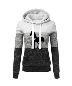Women’s Horse Love Print SweatshirtTopsmainimage3Autumn-Women-Hoodies-Horse-Love-Print-Splice-Sweatshirt-Cotton-Casual-Fashion-Street-Hooded-Tops-Clothes