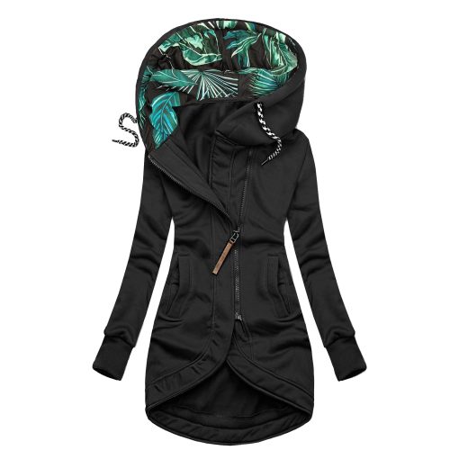 Women’s Solid Stitching Drawstring Hooded JacketTopsmainimage3Hot-Women-Parkas-Women-s-Solid-Stitching-Drawstring-Hooded-Slim-Pullovers-Winter-Jacket-Hoodies-Outwear-Pull