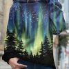 Women’s Forest Print Warm SweatshirtTopsmainimage4Autumn-and-Winter-New-Women-s-Tops-T-Shirts-Printed-Sweatshirt-Hoodie-Mountain-Forest-Print-Long