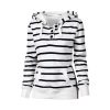 New Drawstring Stripe Hooded SweatshirtTopsvariantimage0Plus-Size-Stripe-Print-Women-39-s-Hoodie-Sweetshirts-Drawstring-Long-Sleeve-Hooded-Pullover-Sweatshirt-Tops