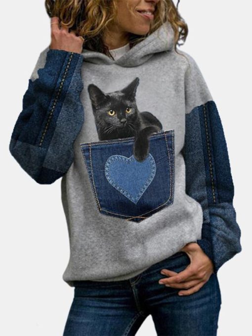 Cat Print Warm Hoodie-SweatshirtTopsvariantimage12021-New-Kawaii-Cat-Animal-Print-Casual-Women-Hooded-Sweatshirts-Long-Sleeve-Winter-Harajuku-Women-s