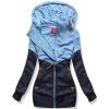 Women’s Zipper Hooded Sweatshirt – Bluevariantimage3SURMIITRO-Spring-Women-Jacket-2021-Fashion-Autumn-Winter-Pink-Blue-Hooded-Sweatshirt-Zipper-Hoodies-Coat-Female