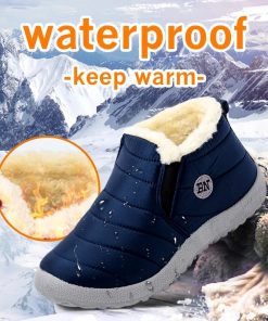 Waterproof Warm Plush Fur BootsBoots2021-Snow-Boots-Women-ssShoes-Warm