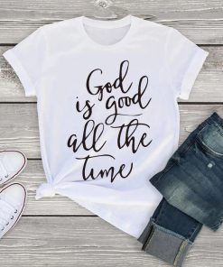 God is Good all the Time Shirt – BlackGod-is-Good-all-the-Time-Print-F