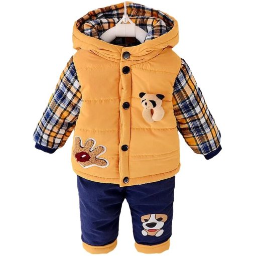 Cute Baby Winter Warm OutfitKidsNew-2021-Baby-bo3ys-winter-clothi