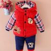 Cute Baby Winter Warm OutfitKidsNew-2021-Baby-boys3-winter-clothi