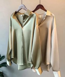 Women’s Vintage Silk ShirtTopsSpring-2021-Womens-CloSSthing-Silk