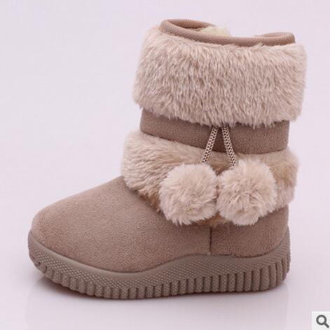 Comfortable Thick Warm Baby BootsBootsmainimage0Girls-Snow-Boots-New-Fashion-Comfortable-Thick-Warm-Kids-Boots-Lobbing-Ball-Thick-Children-Winter-Cute