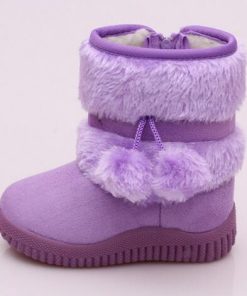 Comfortable Thick Warm Baby BootsBootsmainimage1Girls-Snow-Boots-New-Fashion-Comfortable-Thick-Warm-Kids-Boots-Lobbing-Ball-Thick-Children-Winter-Cute