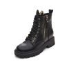 Metal Decor Combat BootsBootsmainimage5Genuine-Leather-Boots-for-Women-Autumn-Early-Winter-Shoes-Thick-Sole-Cow-Leather-Women-Ankle-Boots