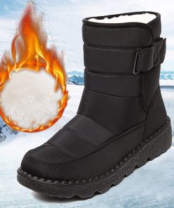 Non-Slip Waterproof Snow BootsBootsvariantimage0Rimocy-Non-Slip-Waterproof-Snow-Boots-for-Women-2021-Thick-Plush-Winter-Ankle-Boots-Woman-Platform