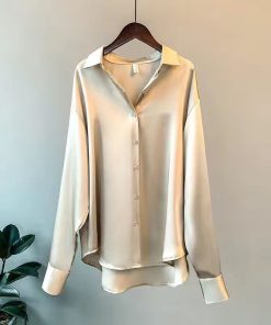 Women’s Vintage Silk ShirtTopsvariantimage0Spring-2021-Womens-Clothing-Silk-Shirt-Vintage-Blouse-Women-Sheer-Top-Women-Longsleeve-Dress-Shirt-Plus