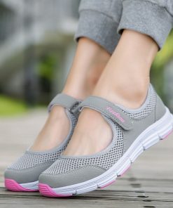 Women’s Light Weight Soft SneakerShoesmainimage0Summer-Breathable-Women-Sneakers-Healthy-Walking-Mary-Jane-Shoes-Sporty-Mesh-Sport-Running-Mother-Gift-Light
