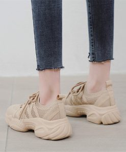 Women’s Mesh Breathable Walking SneakerShoesmainimage4JIANBUDAN-summer-Chunky-Sneakers-Height-Increasing-Women-s-shoes-Mesh-breathable-walking-sneakers-Girls-casual-shoes