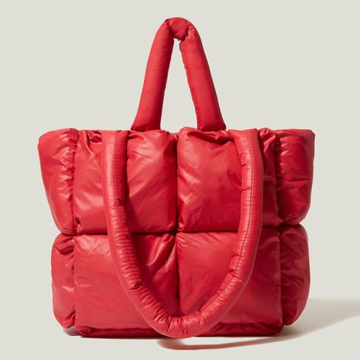 New Fashion Tote HandbagHandbagsvariantimage4Fashion-Large-Tote-Padded-Handbags-Designer-Quilted-Women-Shoulder-Bags-Luxury-Nylon-Down-Cotton-Crossbody-Bag