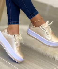 Casual Round Toe SneakersShoes2Woman-Shoes-Casual-Sneakers-for