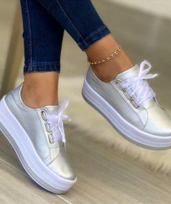 Casual Round Toe SneakersShoes3Woman-Shoes-Casual-Sneakers-for