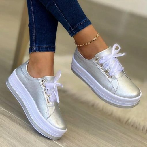 Casual Round Toe SneakersShoes3Woman-Shoes-Casual-Sneakers-for